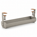 Clamp-On Under-Desk Cable Tray