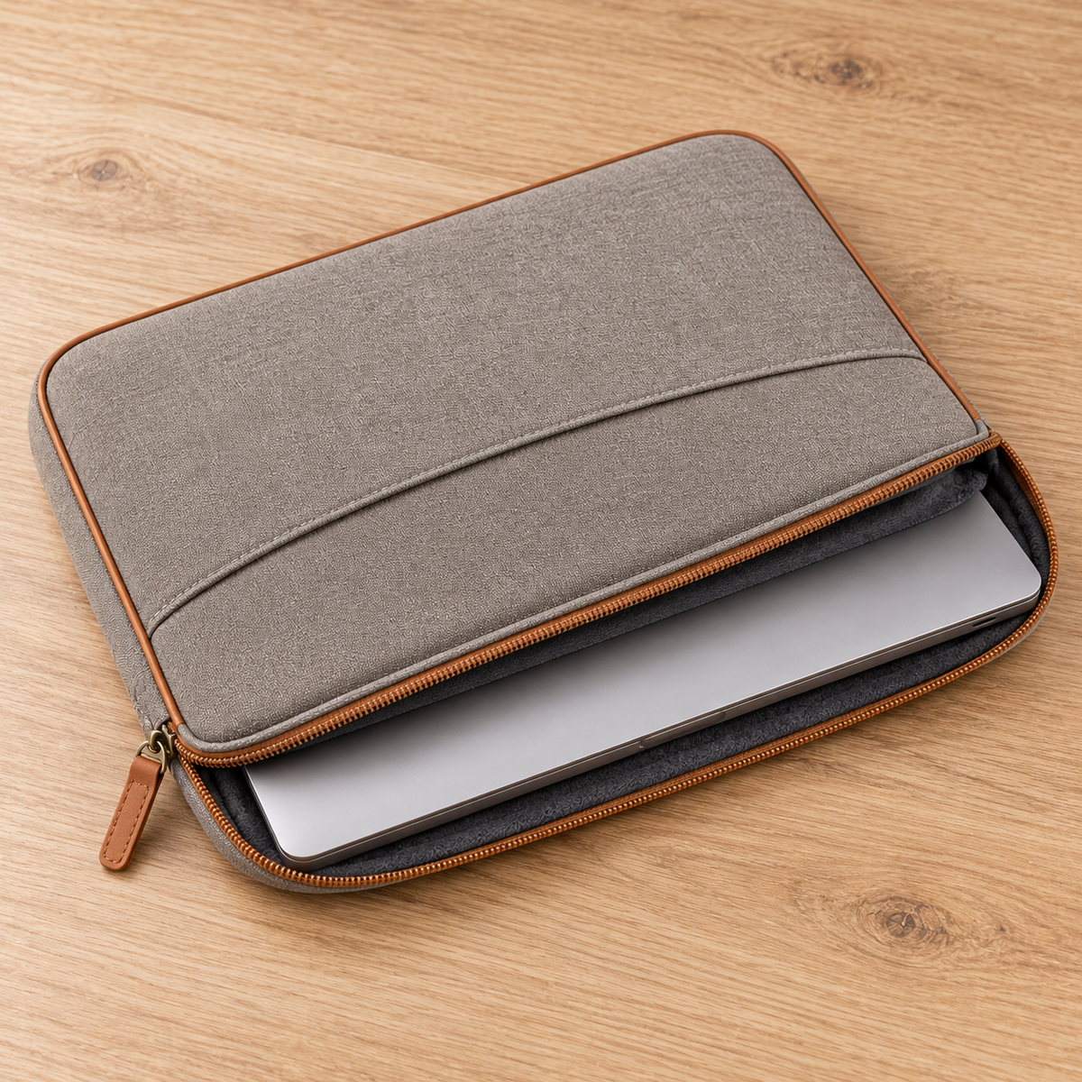 Warm Grey Laptop Sleeve